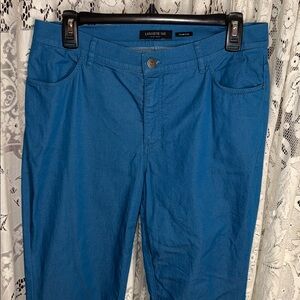 Lafayette 148 New York Teal Chinos‎